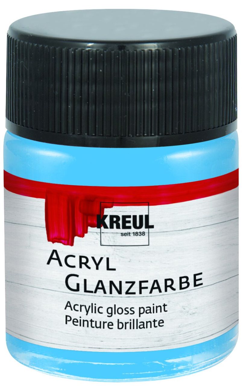 Kreul Acryl Glanzfarbe himmelblau 50 ml Kreul Acryl Glanzfarbe himmelblau 50 ml von Kreul