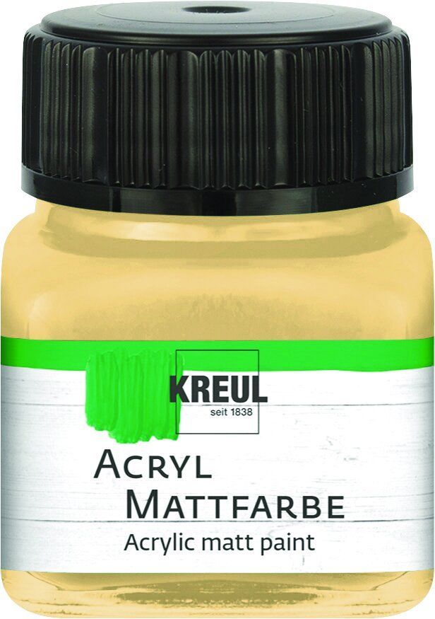 Kreul Acryl Mattfarbe cappuccino 20 ml von Kreul