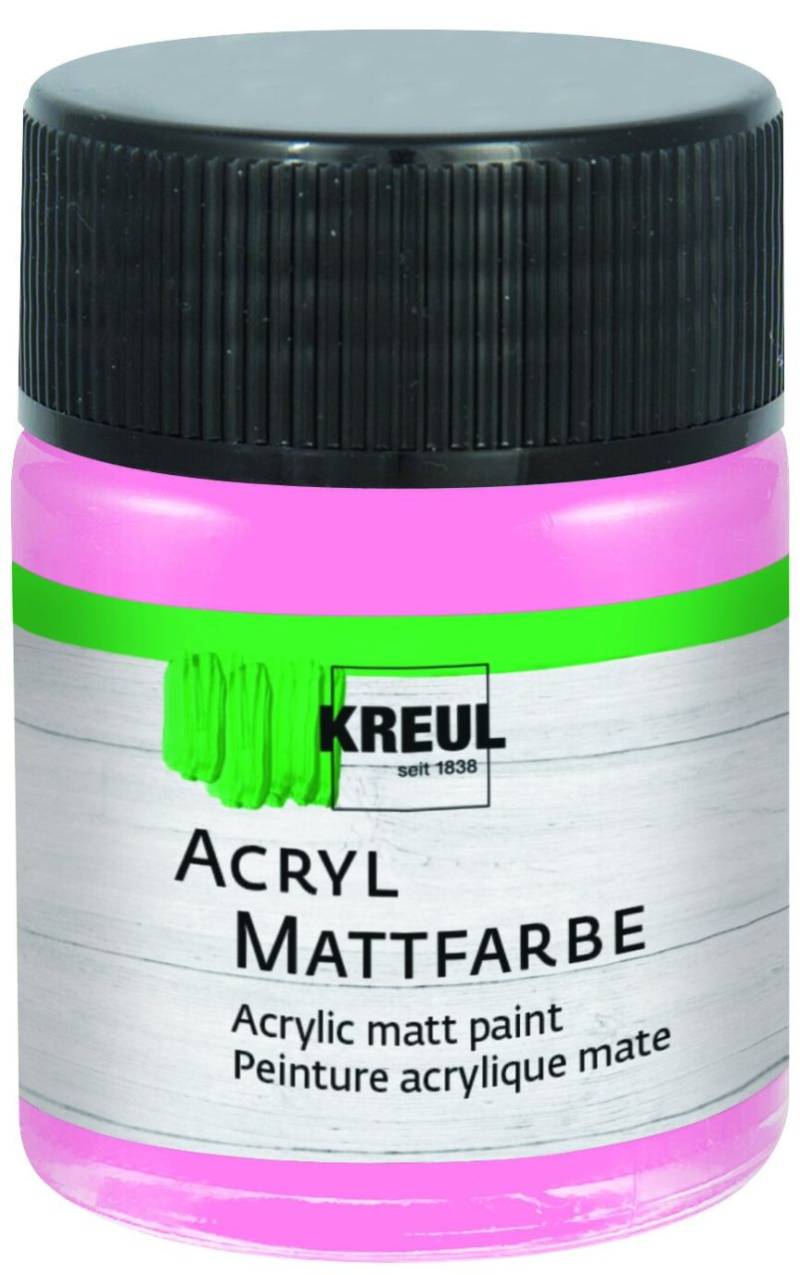 Kreul Acryl Mattfarbe himbeere 50 ml von Kreul