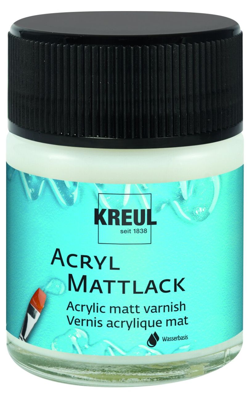 Kreul Acryl-Mattlack auf Wasserbasis transparent 50 ml Kreul Acryl-Mattlack auf Wasserbasis transparent 50 ml von Kreul