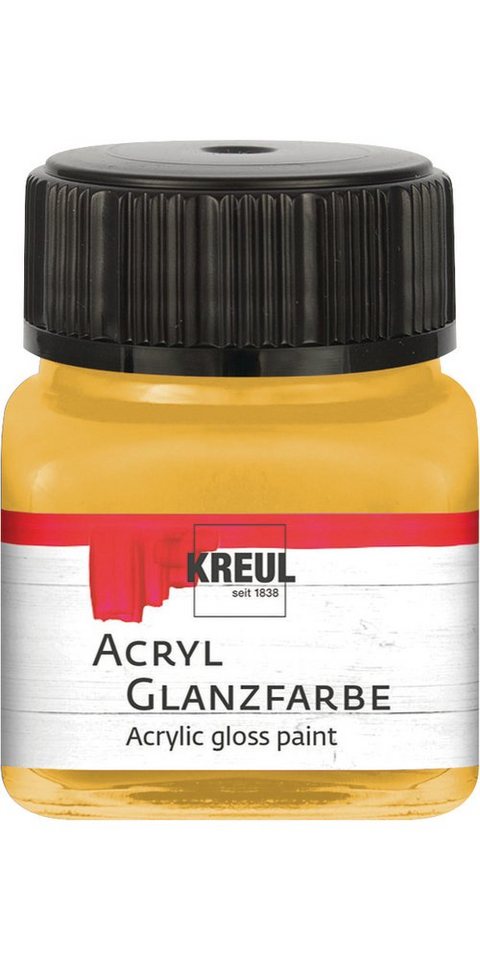 Kreul Bastelfarbe Acrylfarbe Acrylic gloss paint, 20 ml Kreul Bastelfarbe Acrylfarbe Acrylic gloss paint, 20 ml von Kreul