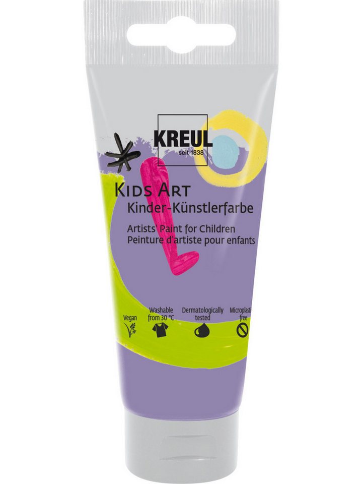 Kreul Kinderfarbe Kreul Kids Art Kinder-Künstlerfarbe violett 75 ml von Kreul