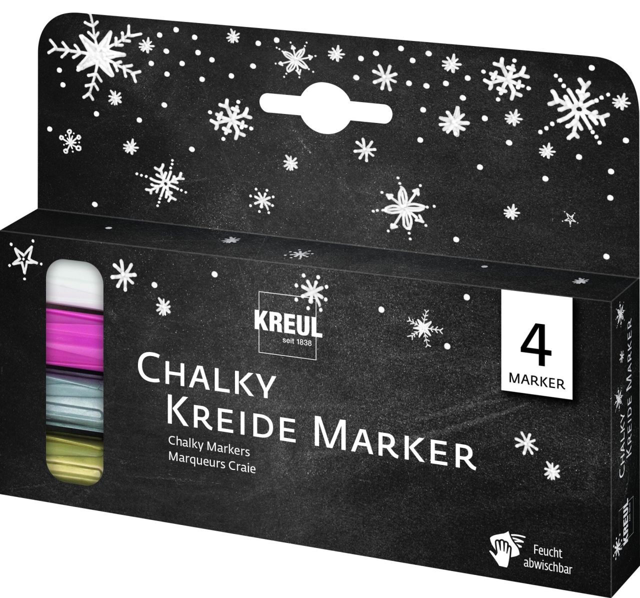 Kreul Chalky Kreidemarker 4er Set Winter von Kreul