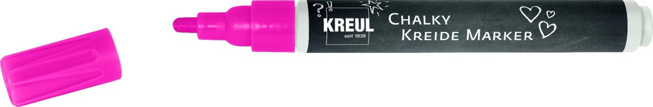 Kreul Chalky Kreidemarker medium Neon Pink von Kreul