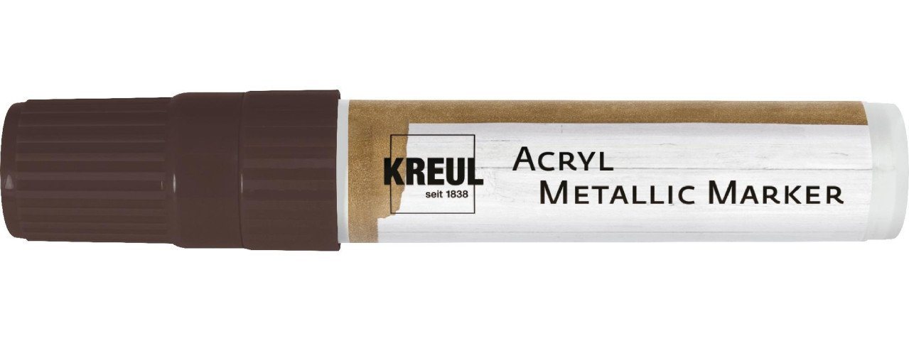 Kreul Flachpinsel Kreul Acryl Metallic Marker XXL kupfer von Kreul