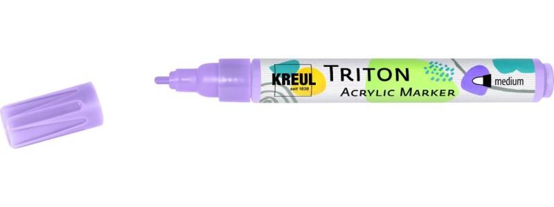 Kreul Flachpinsel Kreul Triton Acrylic Marker medium flieder von Kreul