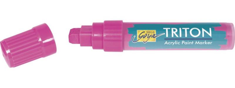 Kreul Flachpinsel Kreul Triton Acrylic Paint Marker violettrot von Kreul