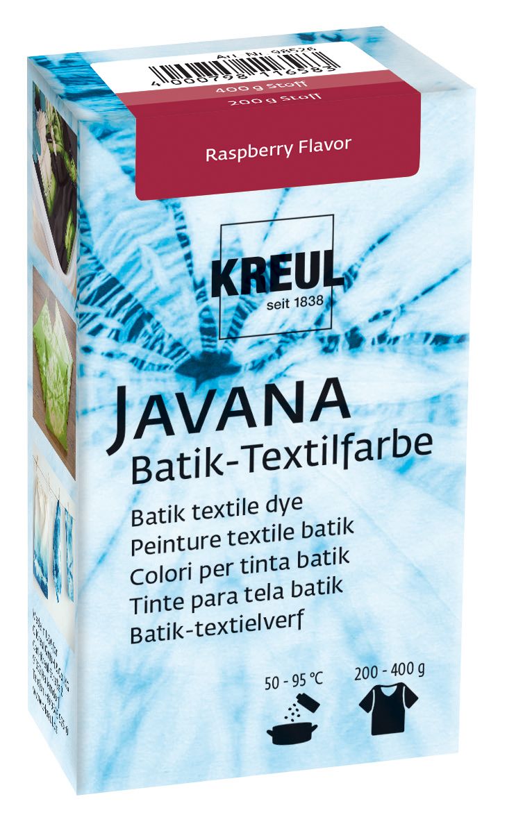 Kreul Javana Batik-Textilfarbe Raspberry Flavor ,70 g Kreul Javana Batik-Textilfarbe Raspberry Flavor ,70 g von Kreul