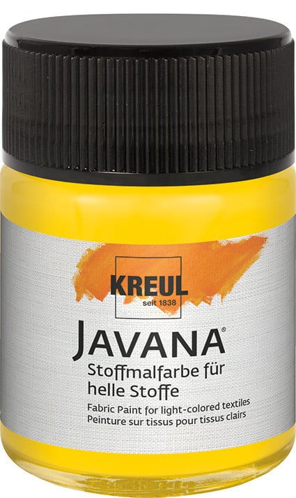 Kreul Javana Stoffmalfarbe für helle Stoffe goldgelb 50 ml Kreul Javana Stoffmalfarbe für helle Stoffe goldgelb 50 ml von Kreul