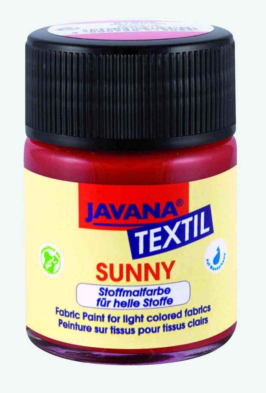 Kreul Javana Stoffmalfarbe für helle Stoffe grau 50 ml von Kreul