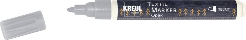Kreul Javana texi mäx Opak Stoffmalfarbe für helle & dunkle Stoffe silber von Kreul