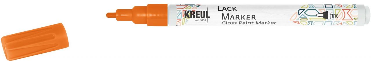 Kreul Lack Marker fine orange, 1-2 mm von Kreul