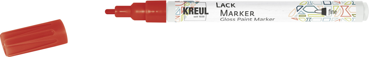 Kreul Lack Marker fine rot, 1-2 mm von Kreul