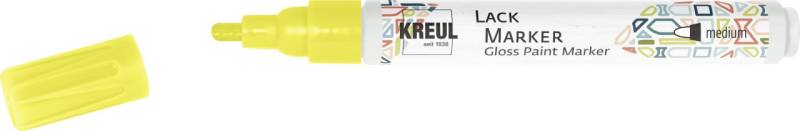 Kreul Lack Marker medium neon-gelb, 2-4 mm von Kreul