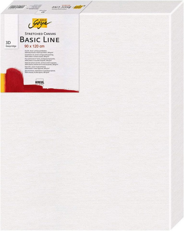 Kreul Leinwand SOLO GOYA 3D Stretched Canvas Basic Line 90 x120 cm von Kreul