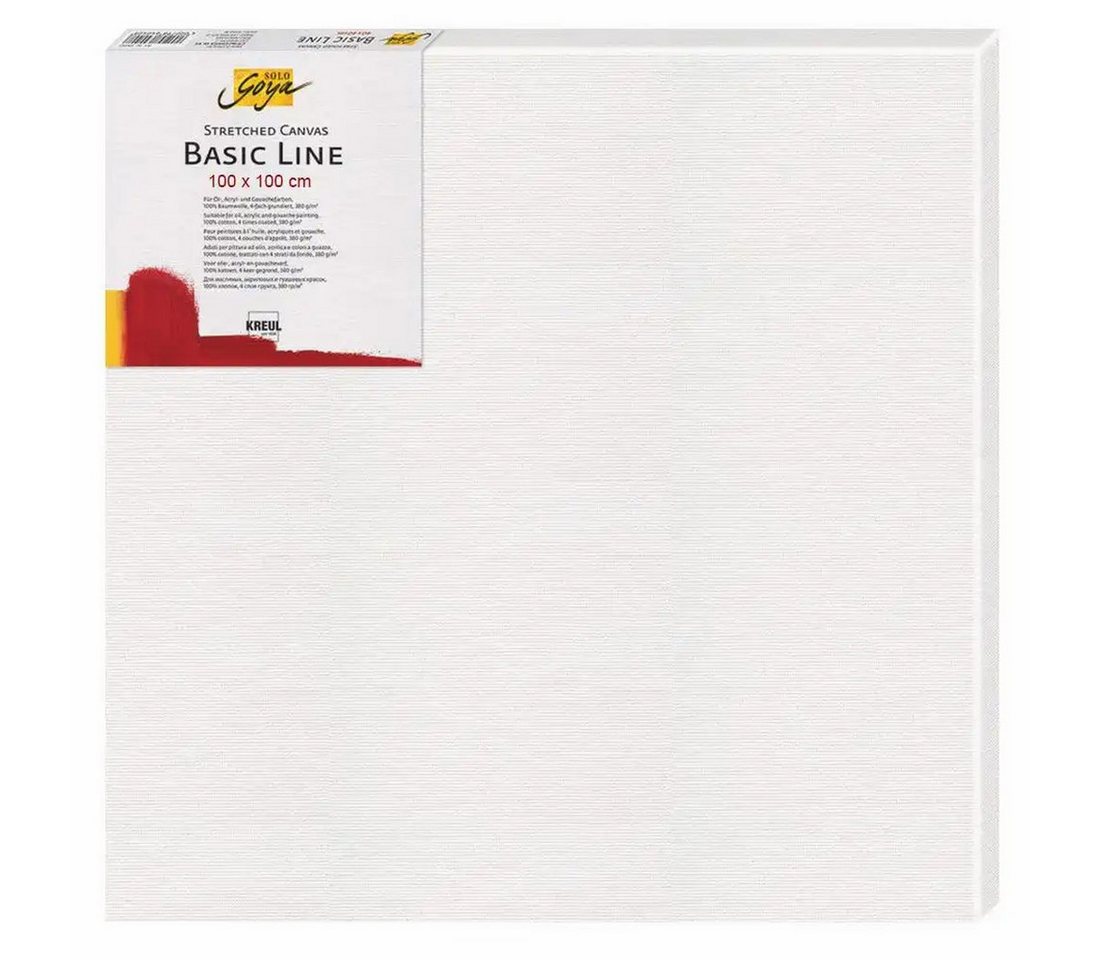 Kreul Leinwand SOLO GOYA Stretched Canvas Basic Line 100 x100 cm Kreul Leinwand SOLO GOYA Stretched Canvas Basic Line 100 x100 cm von Kreul