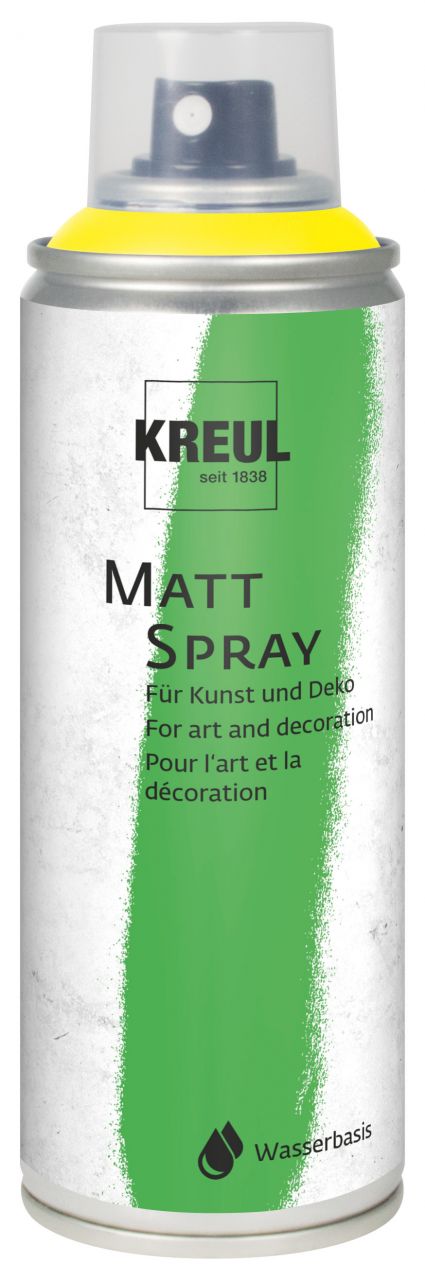 Kreul Matt Spray gelb 200 ml von Kreul