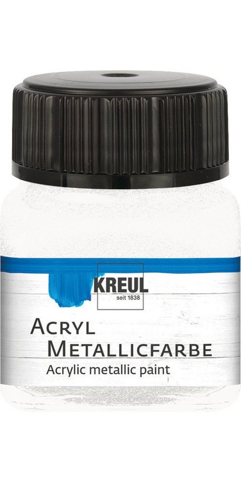 Kreul Metallglanzfarbe Acryl Metallicfarbe, 20 ml von Kreul
