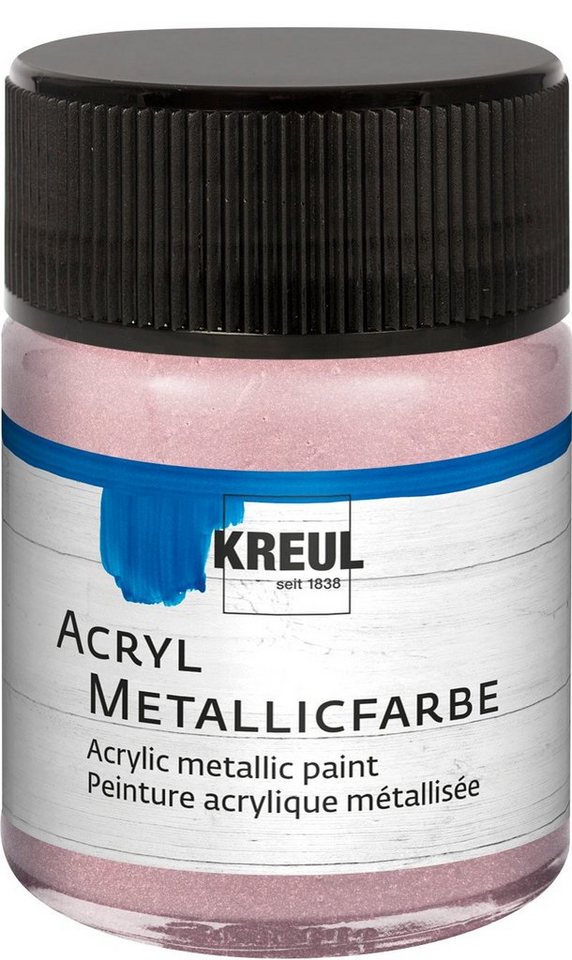 Kreul Metallglanzfarbe Acryl Metallicfarbe, 50 ml von Kreul