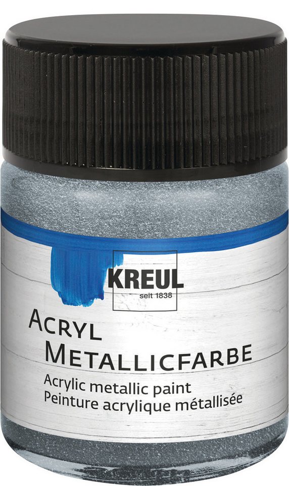 Kreul Metallglanzfarbe Acryl Metallicfarbe, 50 ml von Kreul