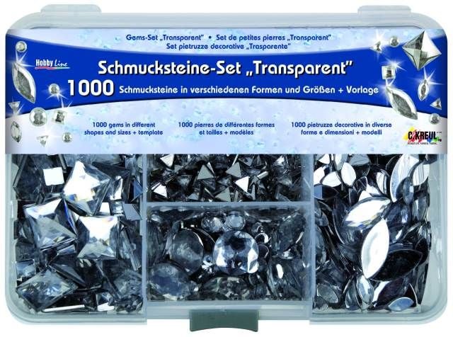 Kreul Schmucksteine Set transparent von Kreul