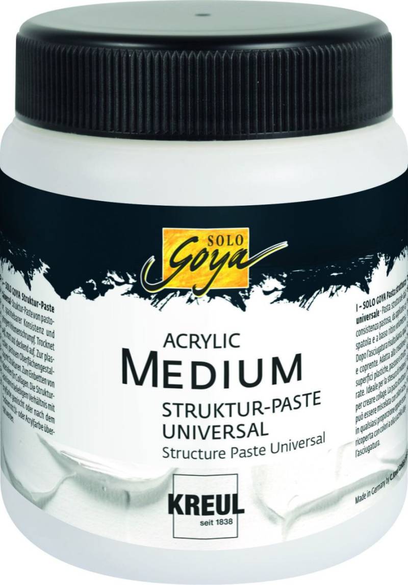 Kreul Solo Goya Acrylic Medium Struktur-Paste Universal 250 ml von Kreul