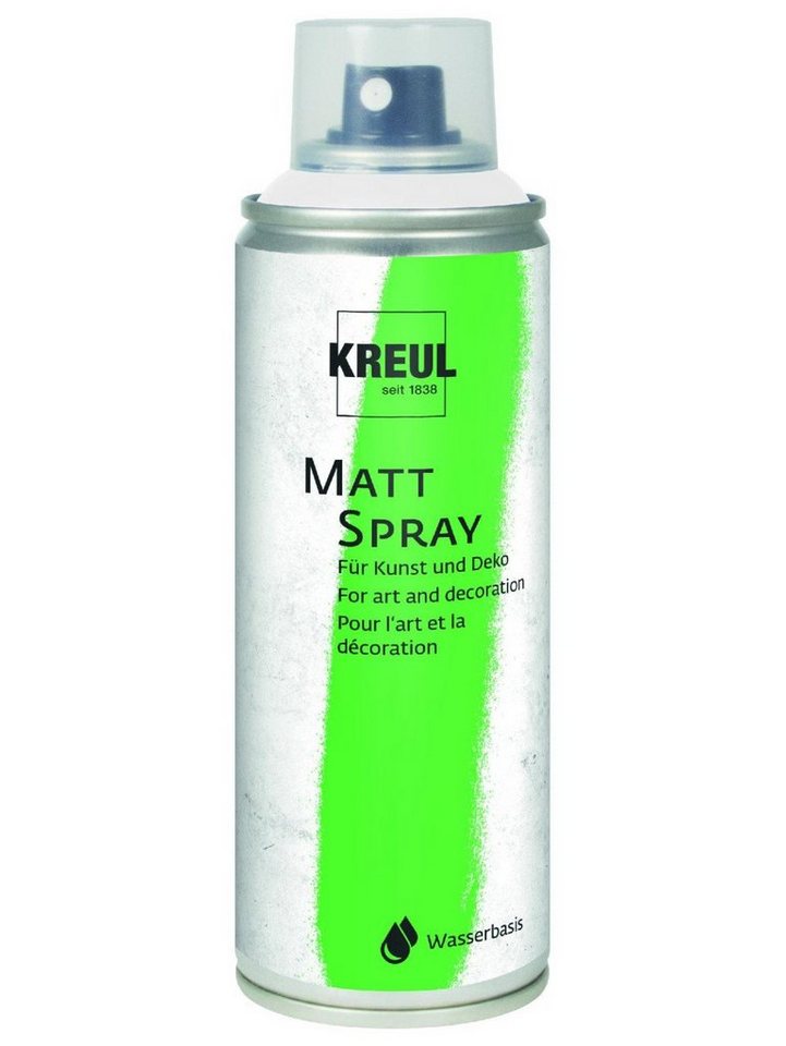 Kreul Sprühlack Kreul Matt Spray weiß 200 ml Kreul Sprühlack Kreul Matt Spray weiß 200 ml von Kreul