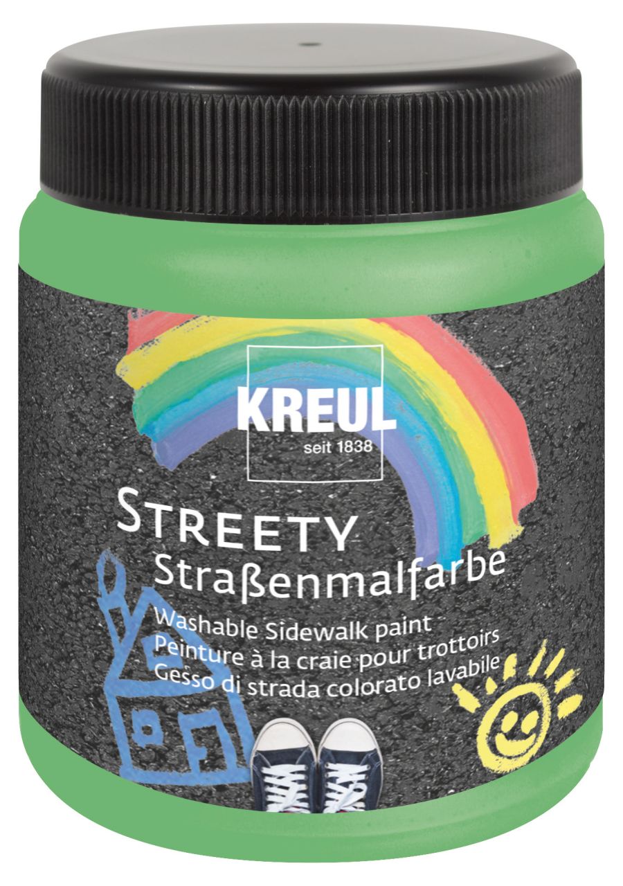 Kreul Streety Straßenmalfarbe Grashalmgrün 200 ml von Kreul