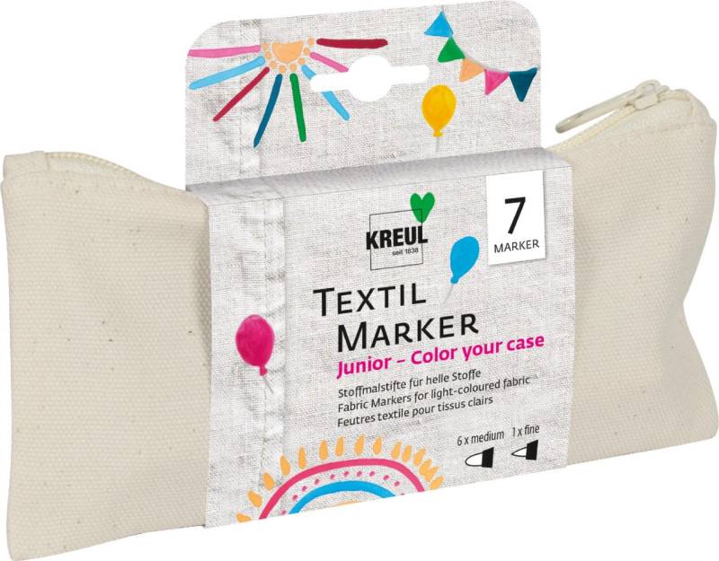Kreul Textil Marker Junior Set Color your case Kreul Textil Marker Junior Set Color your case von Kreul