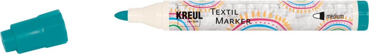 Kreul Textil Marker medium türkis von Kreul