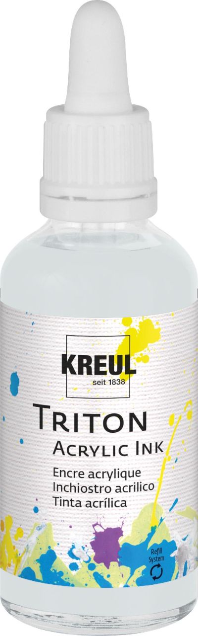 Kreul Triton Acrylic Ink silber 50 ml von Kreul