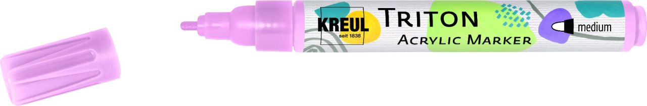 Kreul Triton Acrylic Marker medium zartrosa von Kreul