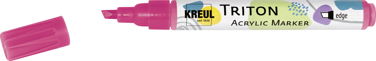 Kreul Triton Acrylic Paint Marker Fluoreszierend pink von Kreul