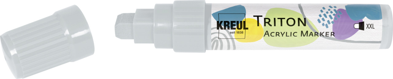 Kreul Triton Acrylic Paint Marker silber von Kreul