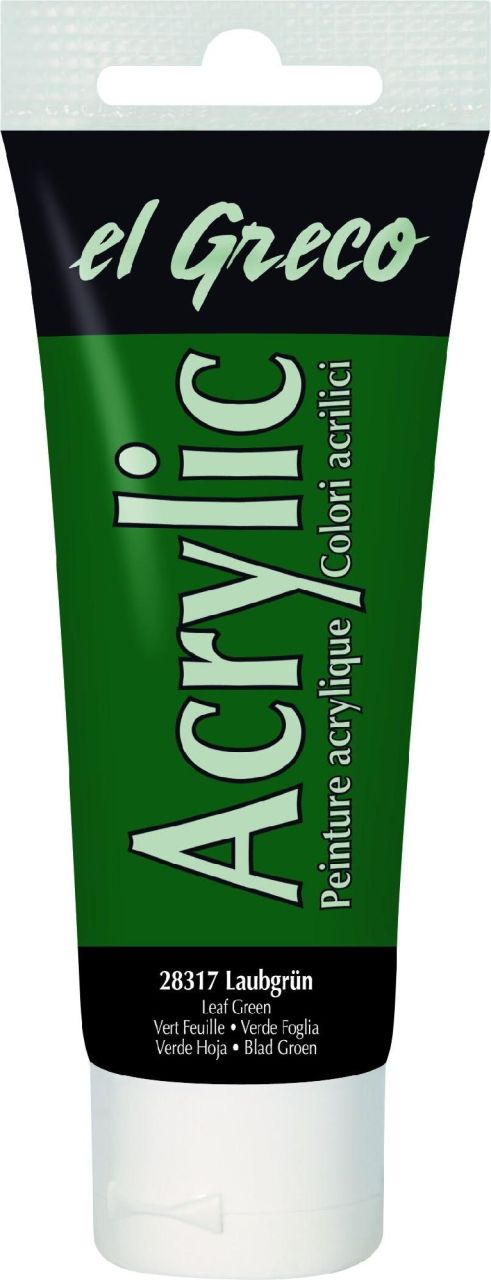 Kreul el Greco Acrylic Tube laubgrün 75 ml von Kreul