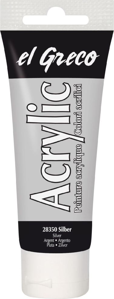 Kreul el Greco Acrylic Tube silber 75 ml Kreul el Greco Acrylic Tube silber 75 ml von Kreul