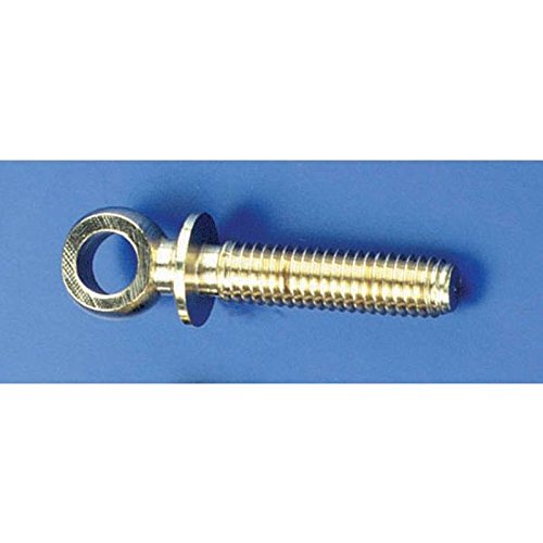 Best Price Square Augenschraube M3x12mm (10 Stk.) Rundkopf, Kohlenstoffstahl, Gold, Innensechskant, Augenbolzen, Bolt von Best Price Square