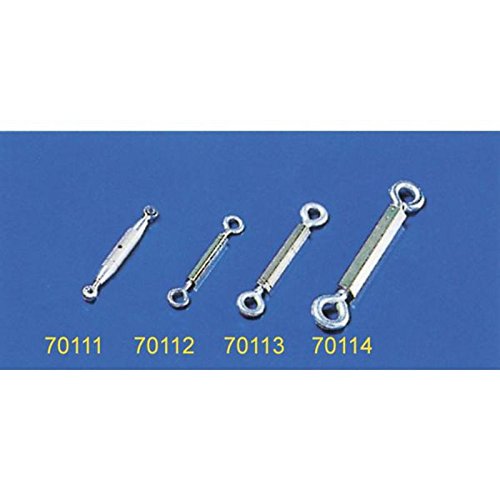 Spannschloss Ms vern. M2 x 22 mm von Best Price Square