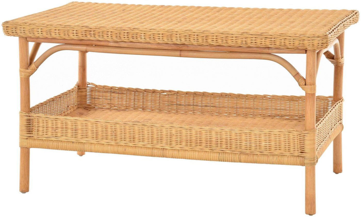 Krines Home Couchtisch Rattan-Tisch Beistelltisch Rechteckig Couchtisch Rattan Wohnzimmer, Wohnzimmer, Wintergarten, Rattan, Tisch, mit Ablage Krines Home Couchtisch Rattan-Tisch Beistelltisch Rechteckig Couchtisch Rattan Wohnzimmer, Wohnzimmer, Wintergarten, Rattan, Tisch, mit Ablage von Krines Home