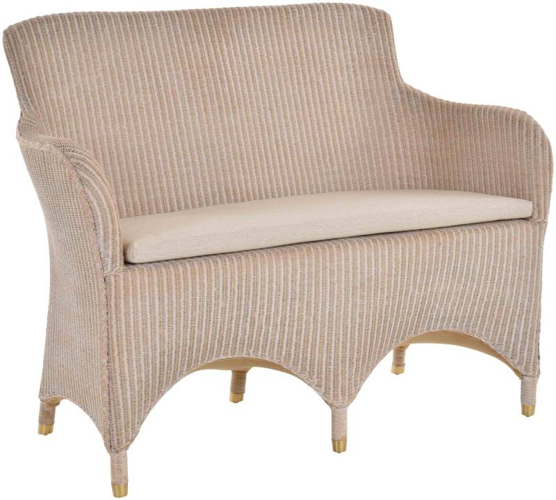 Krines Home Sofa Loom Zweisitzer Sofa Sydney Esszimmer Sofa 2er mit Rückenlehne Polster, Esszimmer Bank, mit Armlehne, Loombank, mit Polster Krines Home Sofa Loom Zweisitzer Sofa Sydney Esszimmer Sofa 2er mit Rückenlehne Polster, Esszimmer Bank, mit Armlehne, Loombank, mit Polster von Krines Home