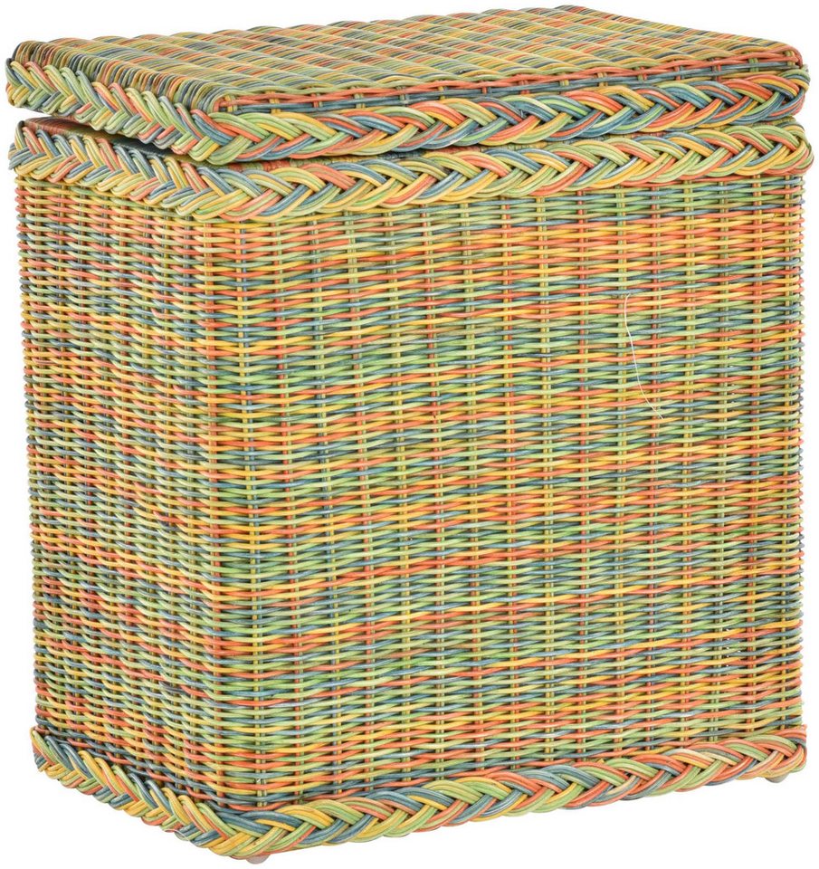 Krines Home Wäschekorb Rattan Wäschebox mit Deckel Wäschetruhe Wäschekorb Wäschesammler, mit Inlett Korb zur Aufbewahrung Krines Home Wäschekorb Rattan Wäschebox mit Deckel Wäschetruhe Wäschekorb Wäschesammler, mit Inlett Korb zur Aufbewahrung von Krines Home