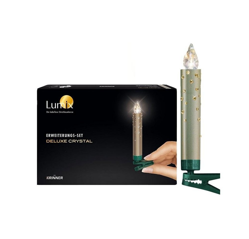 Krinner LED-Kerze Lumix Crystal 5er Erweiterungs-Set von Krinner