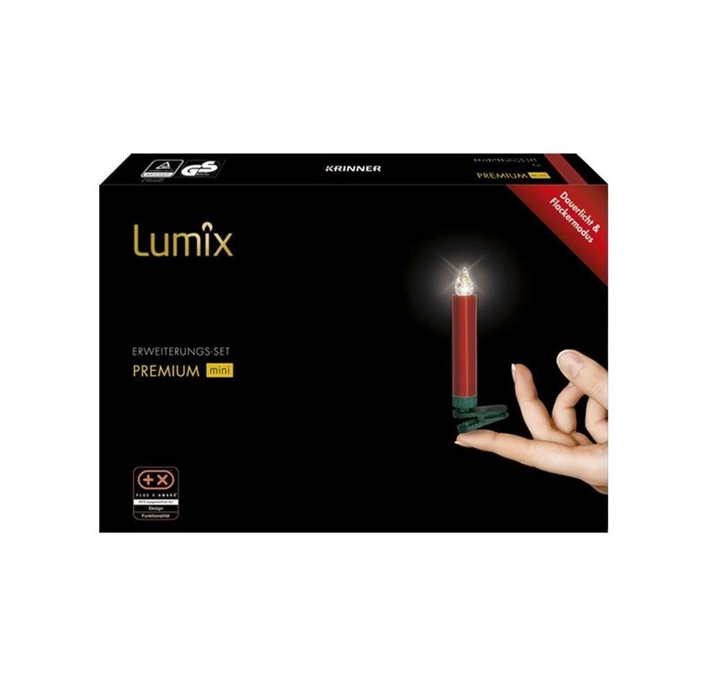 Krinner LED-Kerze Lumix Premium mini 6er von Krinner