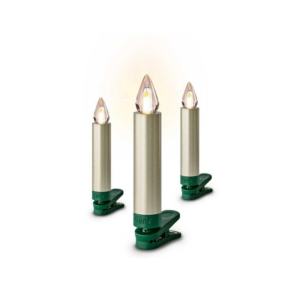 Krinner LED-Kerze Lumix SuperLight Flame 6er von Krinner