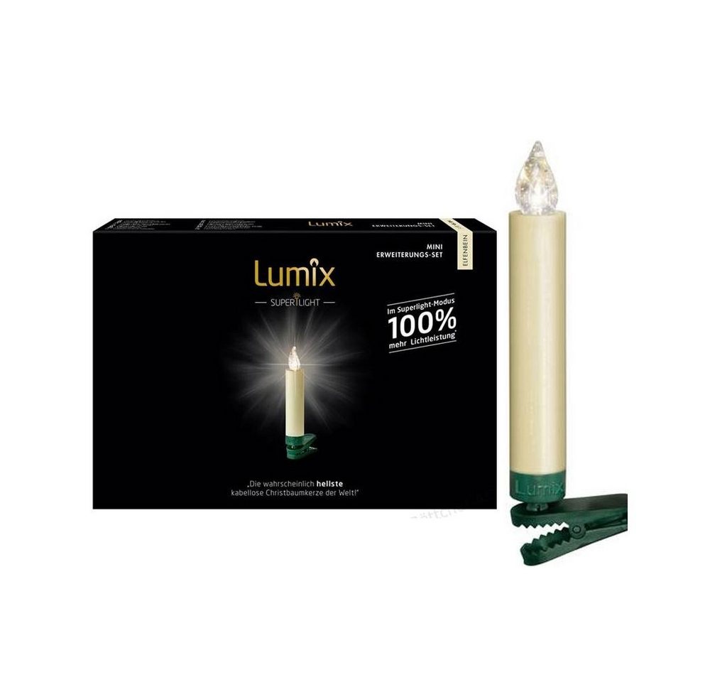 Krinner LED-Kerze Lumix SuperLight Mini 6er von Krinner