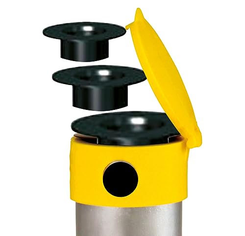 Krinner Reduzierhülsenset für fünf Rohrgrößen mit 57/50 / 38/34 oder 25 mm - Ersatzteil für das Krinner Kompakt Allround Schraubfundament Krinner Reduzierhülsenset für fünf Rohrgrößen mit 57/50 / 38/34 oder 25 mm - Ersatzteil für das Krinner Kompakt Allround Schraubfundament von Krinner