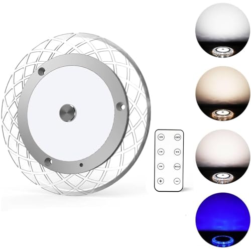 Kriogor KFZ Deckenleuchte 12V mit Schalter/Fernbedienung, 3W 600LM Wohnmobil Leuchte 12V, 4 Lichtmodi, 3 Helligkeiten Dimmbar KFZ Innenraumbeleuchtung für Camper, Boot, 81 LED Kriogor KFZ Deckenleuchte 12V mit Schalter/Fernbedienung, 3W 600LM Wohnmobil Leuchte 12V, 4 Lichtmodi, 3 Helligkeiten Dimmbar KFZ Innenraumbeleuchtung für Camper, Boot, 81 LED von Kriogor