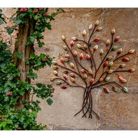 Wandbild Baum Aus Metall - Dekoration von Krippenursel