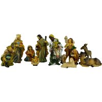 Wunderschöne Handbemalte Krippenfiguren 12-Tlg., Ca. 15 cm, K 077, Matthiaskrippe von Krippenursel