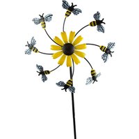 Zauberhaftes Windrad Biene - Höhe Ca. 150 cm von Krippenursel